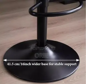 Home Chairs:- Swivel Height-Adjustable Kitchen Stool