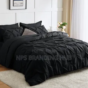 Pinch Pleat Pintuck Duvet Cover Set 6*6/6*7 Sk