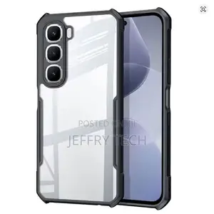 Infinix Hot 50 Pro Plus (+) Transparent, Clear and Colorless With Bla