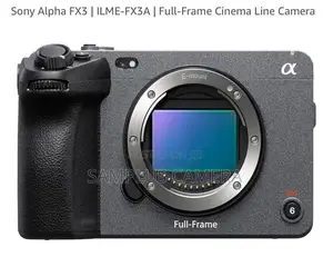 Sony Alpha Fx3 Sony Fx3 Cinema Camera (Full-Frame)