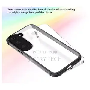 Tecno Spark 40 Pro Plus (+) Transparent, Clear and Colorless With Bla