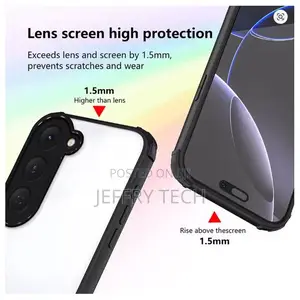 Tecno Spark 40 Pro Plus (+) Transparent, Clear and Colorless With Bla