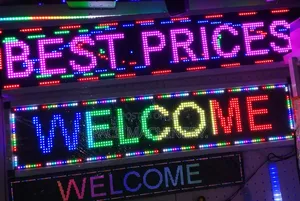 Signage Led Custom Bright Scrolling Displays