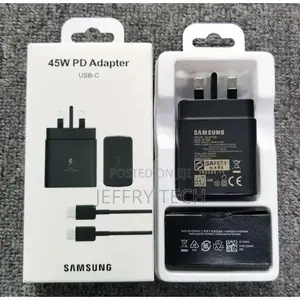 Samsung 45 Watts Super Fast Type C to C Charger for Galaxy S20,S20 Plu