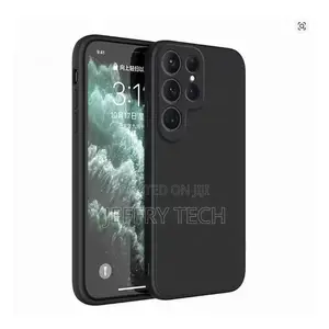 Itel S25 Ultra Back Cover Black Soft Tpu Heavy Duty Protection Phone R