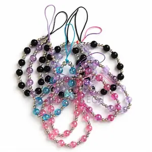 Cute Phone Charms Straps – Adorable Colorful Beads, Gem, and Charact