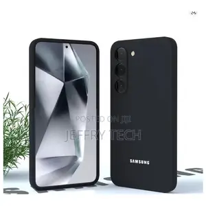 Samsung Galaxy A57 Back Cover Black Original Premium Silicone Heavy Du
