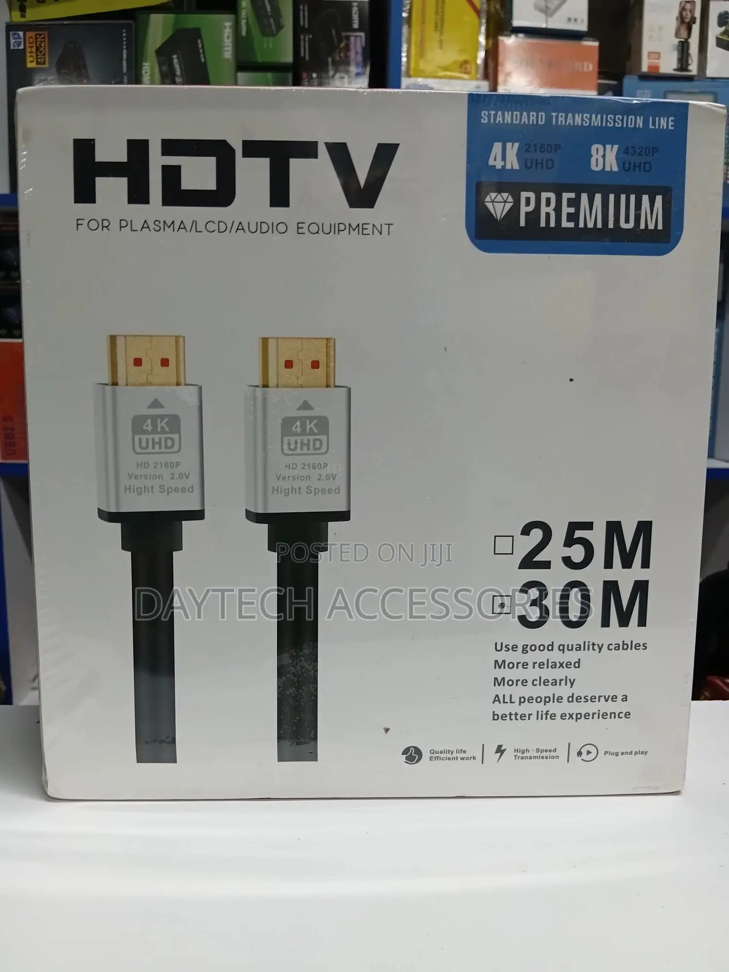 30m Hdtv Premium High Speed Hdmi Cable.