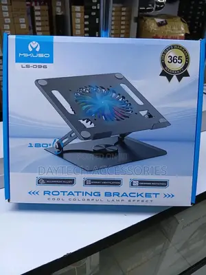 The Mikuso Ls-096 Adjustable Rotating Laptop Stand With Fan
