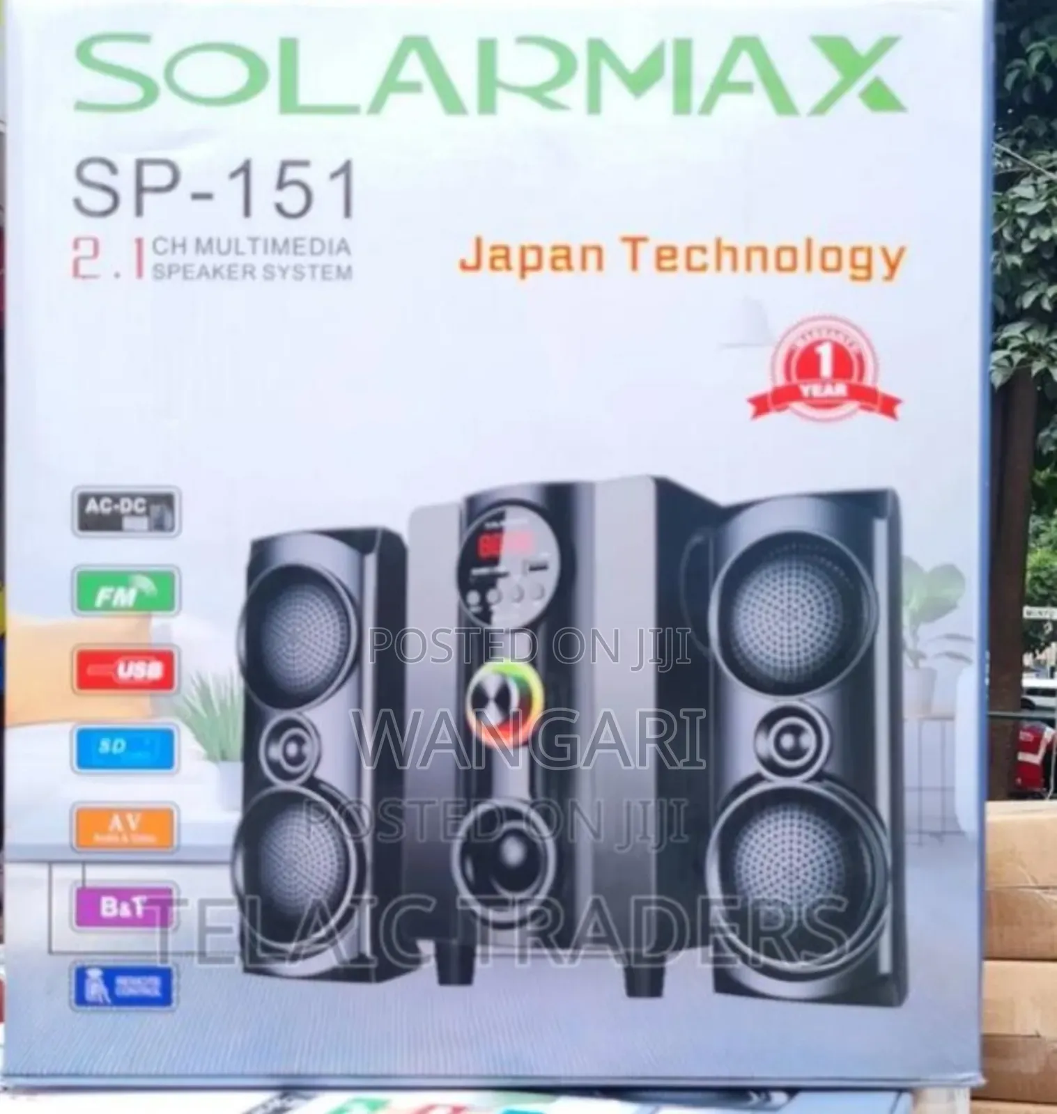 Subwoofer 2.1 With Bluetooth