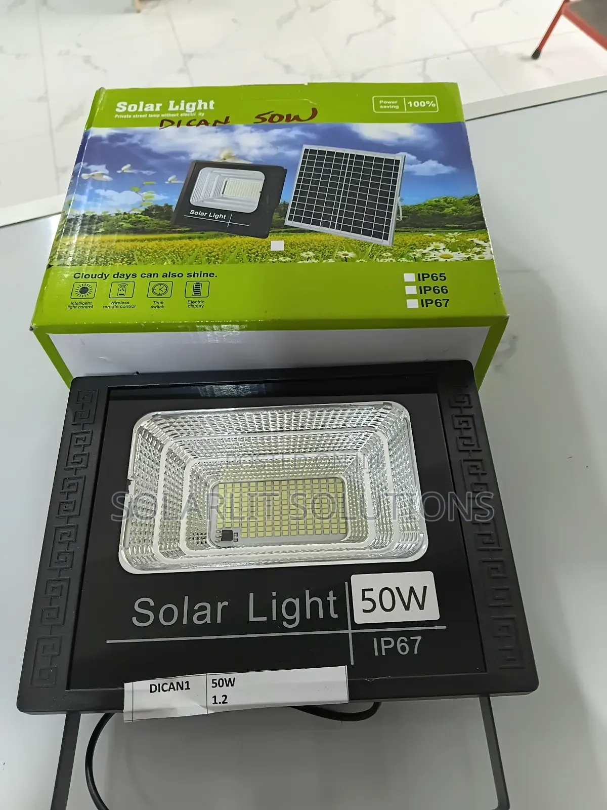50w Solar Floodlight