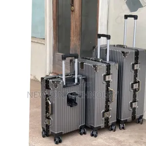 3 in 1 Laxurious Managerialaliminium Flame Unicross Zippless Suitcase