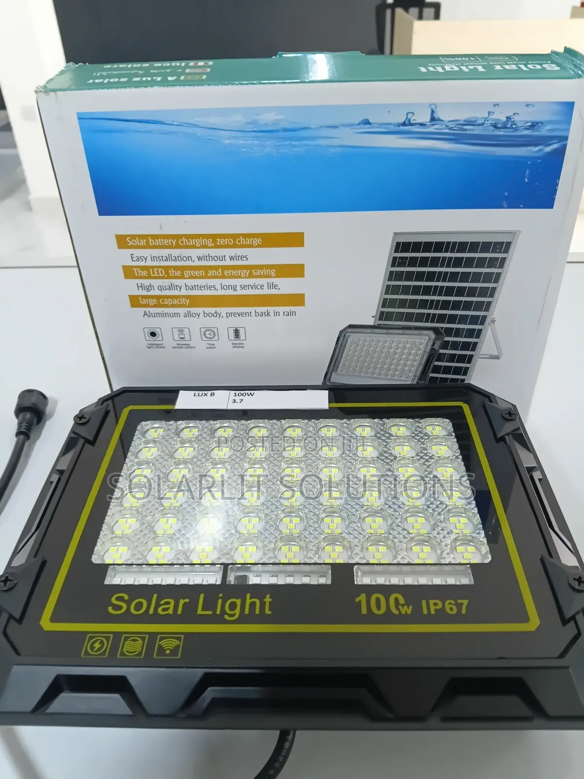 100w Solar Floodlight