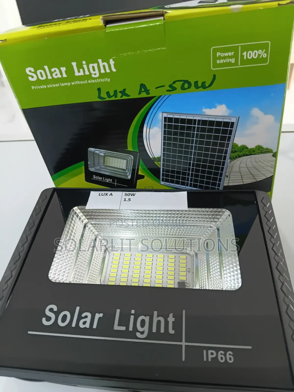 50w Solar Floodlight
