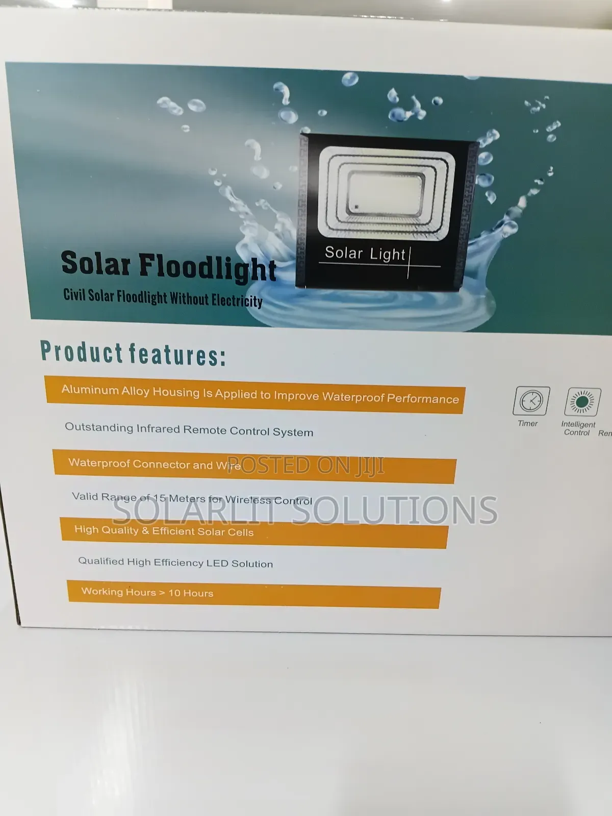 800w Solar Floodlight