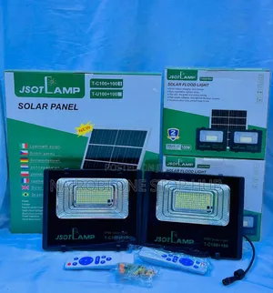 2 in 1 Solar Floodlights 100 Watts