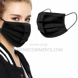 10 PCS Black Medical Face Mask
