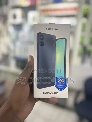New Samsung Galaxy A06 64 GB Black