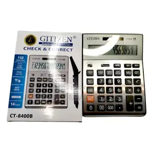 14-Digit Check Correct Desktop Calculator With Large Display