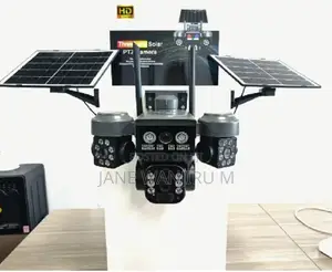 Affordable V380 Dual Lens 4g Solar Powered Outdoor CCTV Camera