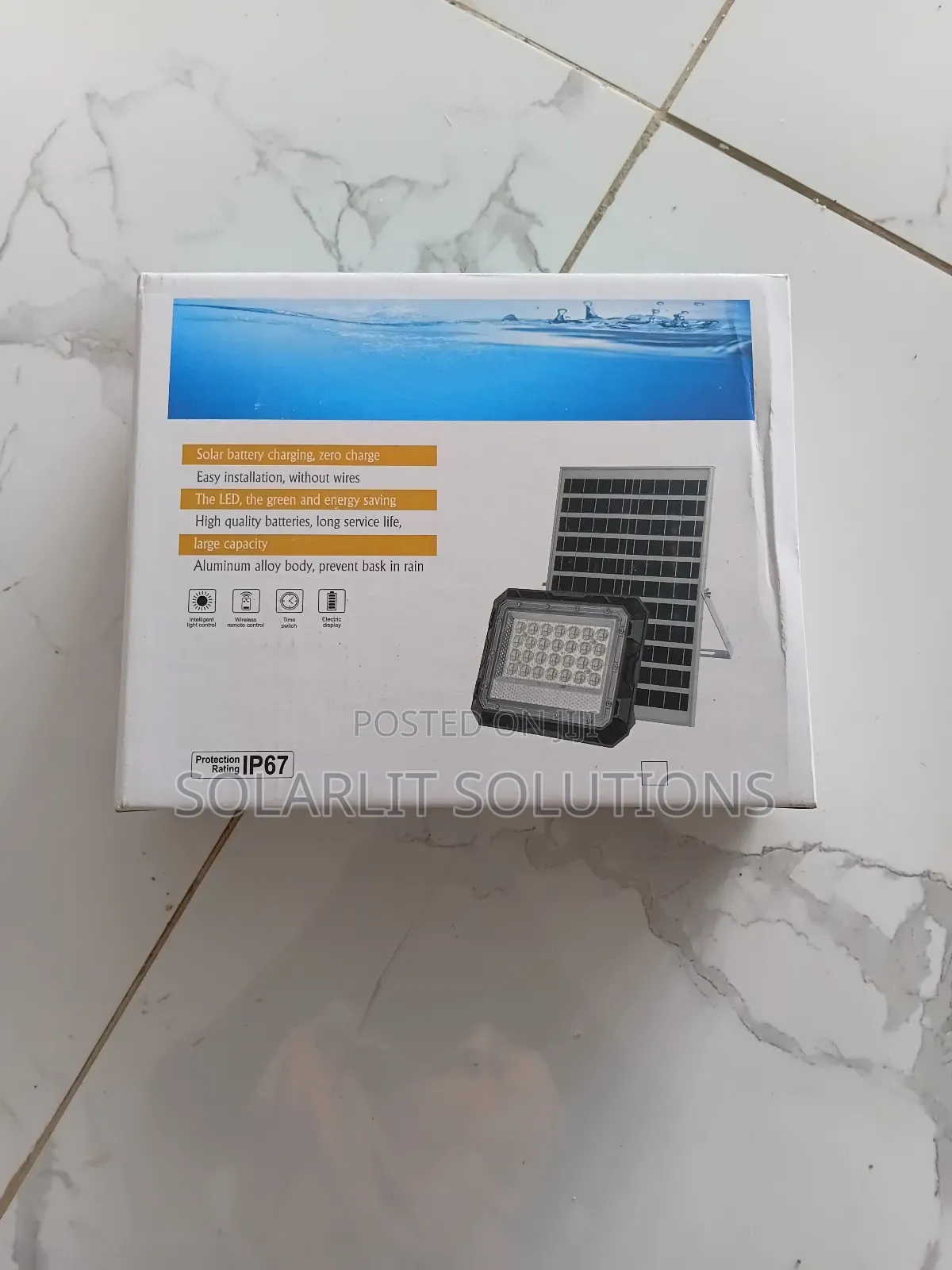 60w Solar Floodlight