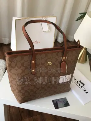 Quality Boxed Dupe Coach Tote Bag