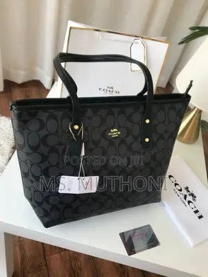 Quality Boxed Dupe Coach Tote Bag