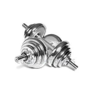 Chrome Dumbbell Set 10kg
