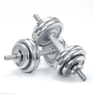 Chrome Dumbbell Set 10kg (Carton Package)
