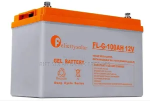 Felicity 100ah - 12v Quality Gel Battery Suitable For Solar Backup