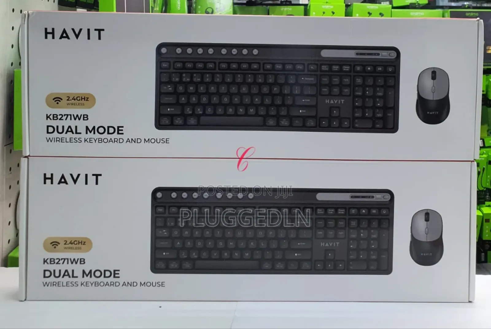Havit *Kb271wb* Dual Mode Wireless Keyboard and Mouse Combo