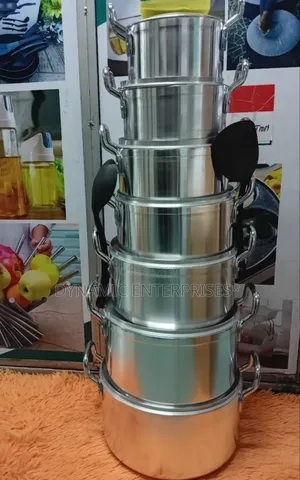 Tornado Tc 14-PCS Stainless Steel Cooking Pot Set