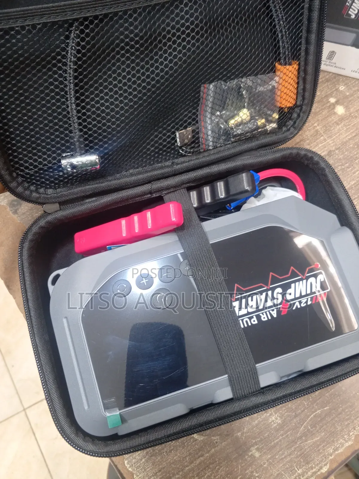 12v Jump Starter Pack With Air Compressor