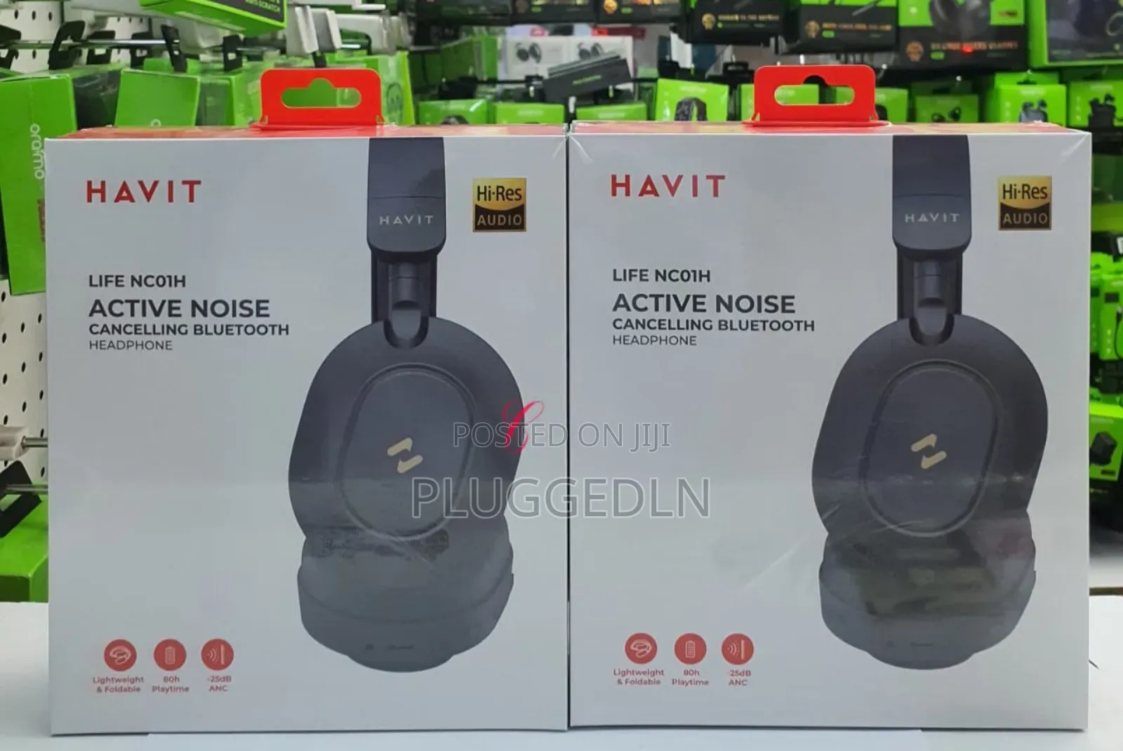 Havit Nc01h Anc 80hrs Playtime* Bluetooth Headphone