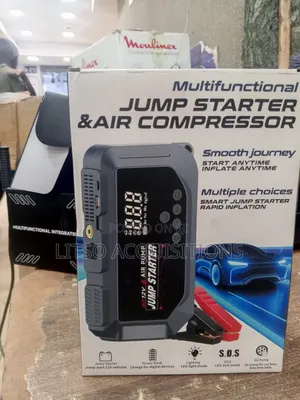 12v Jump Starter Pack With Air Compressor