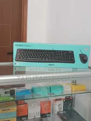 Logitech Wired Keyboard and Mouse Mk120