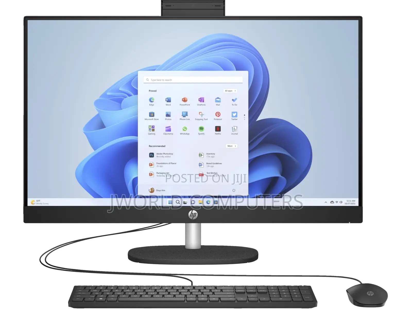 New Desktop Computer HP 16GB Intel Core i7 SSD 1T