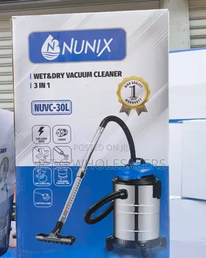 Nunix 30l Wet Dry Vacuum Cleaner 1400w