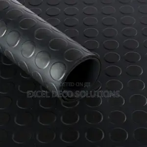 Coin Rubber Flooring for High Traffic Indoor and Outdoor Areas Use