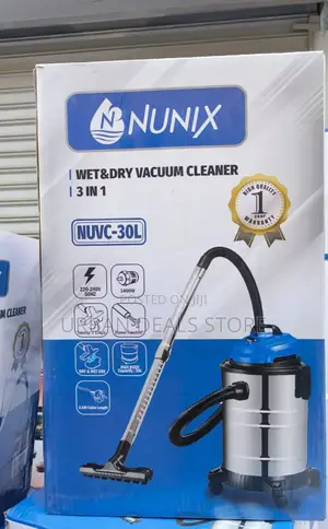 30 Litres Nunix Wet and Dry Vacuum Cleaner (Nuvc-30)