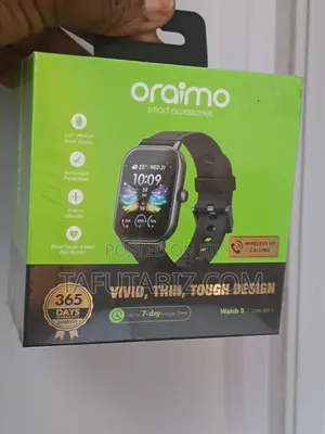 Oraimo Smart Watch 5 (Osw-805) 2.01" Hd Full Touch Screen .