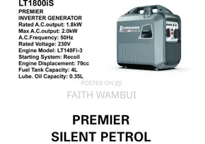 New Arrival Premier Petrol Silent Inverter Generator