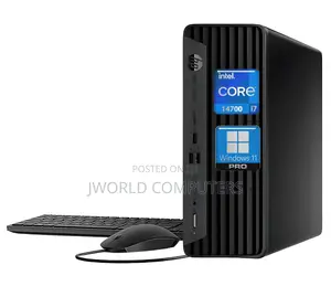 New Desktop Computer HP 8GB Intel Core i7 SSD 512GB