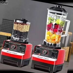 Restocked Silver Crest 2 in 1 Heavy Duty Blender