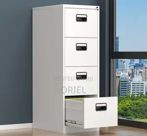 Office Cabinet : Office 4-Drawer Steel Filing Cabinet