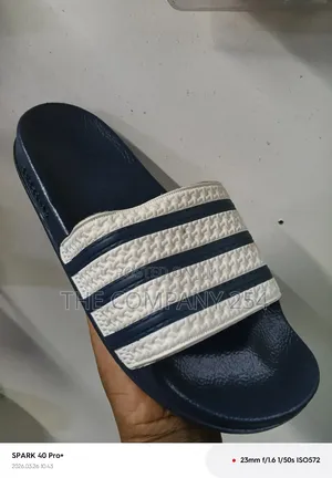 Quality Casual Rubber Sole Nike Adidas Men Slide Open Shoes