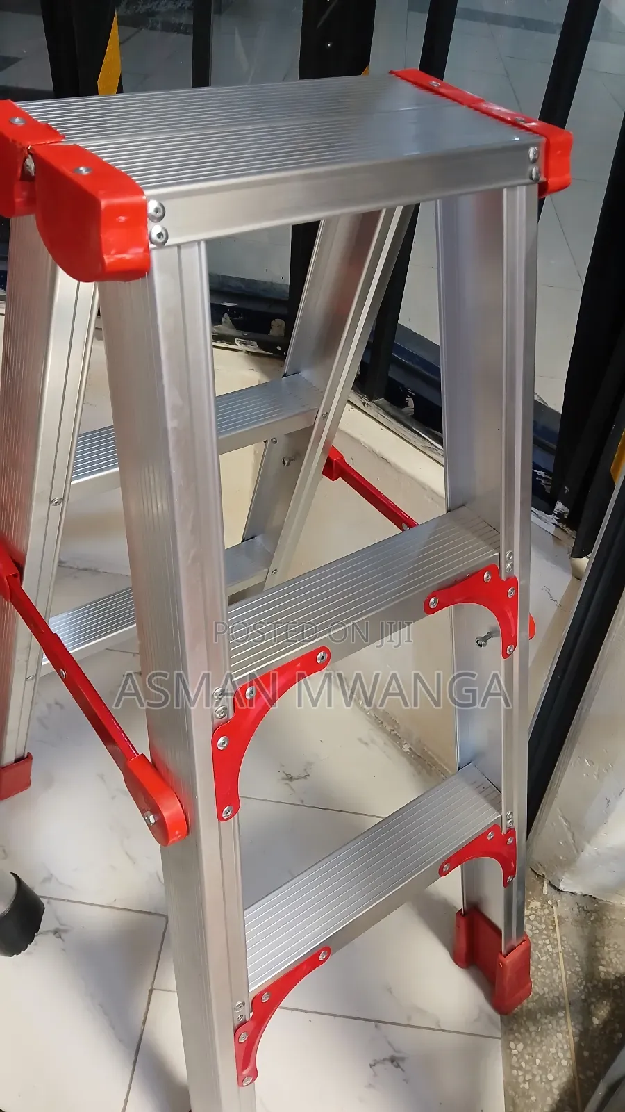 Domestic Aluminium Ladder 3steps Double