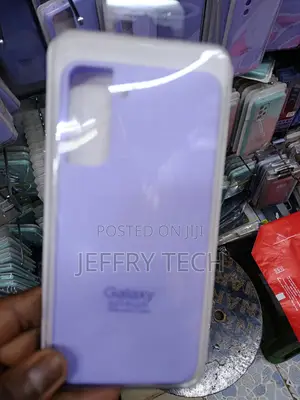 Axco for Samsung Galaxy S21 Plus Phone Case Liquid Silicone -Purple