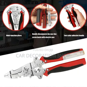 Multifunctional Wire Stripper Crimper Cable Cutter Pliers