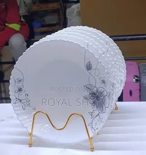 6pc Ceramic Plates